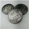 Image 1 : 1901 Morgan Silver Dollar (VG+) Set of 3