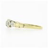Image 6 : Antique Art Deco 14K TT Gold 0.54 ctw European Diamond Solitaire Engagement Ring