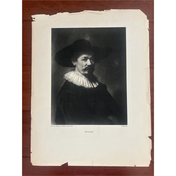 The Gilder by Rembrandt
