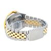 Image 6 : Rolex Mens Two Tone White Diamond 3 ctw Channel Set Datejust Wristwatch 36MM