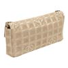 Image 3 : Chanel Tan Quilted Nylon New Travel Line Flap Shoulder Bag