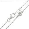 Image 5 : NEW 14K White Gold 1.0 ctw Bezel Station Round Diamond by the Yard Chain Necklac