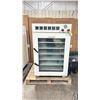 Image 3 : 6 SECTION COMMERCIAL 220V ELECTRIC MOBILE SINGLE DOOR GLASS FRONT HORTICULTURAL VACUUM OVEN WITH