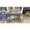 Image 1 : TWISTER MOBILE ELECTRIC COMMERCIAL HYDROPONIC TUMBLER SYSTEM WITH BOX OF BELTS PARTS & WHEELS