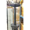 Image 2 : QSTOVES Q-FLAME Q05X BLACK OUTDOOR WOOD PELLET PATIO HEATER *IN BOX*