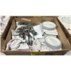 Image 2 : BOX OF ASSORTED COMMERCIAL DISHWARE & UTENSILS