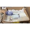 Image 2 : BOX OF ASSORTED COMMERCIAL PLASTIC INSERTS