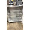 Image 2 : SILVER KING SKEF27-SD-1-BK6 115V STAINLESS STEEL COMMERCIAL SINGLE DOOR MOBILE COOLER