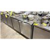 Image 2 : QUEST FRIDGE 120V STAINLESS STEEL COMMERCIAL 2 DOOR UNDERCOUNTER COOLER WITH DIGITAL DISPLAY