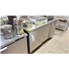 Image 1 : STAINLESS STEEL COMMERCIAL 3 DOOR END CAP STORAGE COUNTER 36"W X 28"D X 36"H