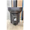 Image 3 : QSTOVES Q-FLAME Q05X BLACK OUTDOOR WOOD PELLET PATIO HEATER *IN BOX*