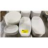 Image 2 : STACKS OF ASSORTED COMMERCIAL RESTAURANT DISHWARE