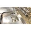 Image 2 : QUEST STAINLESS STEEL 26.5"W X 31"D HANDWASHING SINK WITH FAUCET & RINSE WAND