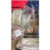 Image 3 : LARGE BOX OF ASSORTED COMMERCIAL KITCHEN JARS, BINS & LIDS