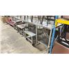 Image 2 : STAINLESS STEEL POWERED PREPARATION TABLE 96"W X 30"D X 35"H WITH 25"W X 30"D X  24"H