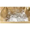 Image 8 : 10 BOXES OF ASSORTED RESTAURANT PLASTIC GLASS MATS, WHITE WINE & RED WINE GLASSWARE