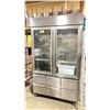 Image 1 : QUEST QRB-48 STAINLESS STEEL 22W, 120V SINGLE PHASE COMMERCIAL MOBILE 2 DOOR GLASS FRONT PROOFING