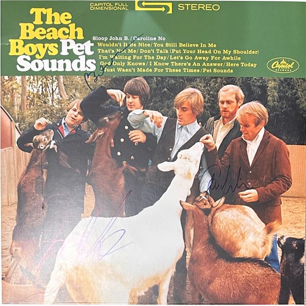 The Beach Boys Autographed Album MIKE BRIAN AL