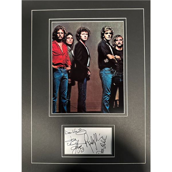 The Eagles Autographed Display