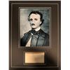 Image 1 : Edgar Allen Poe Autographed Display