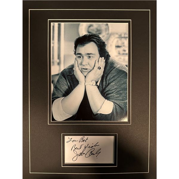 John Candy Autographed Display