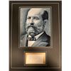 Image 1 : James Garfield Autographed Display