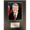 Image 1 : Jimmy Carter Autographed Display
