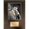 Image 1 : Nikola Tesla AUTOGRAPHED Display