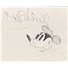 Image 1 : Mickey Mouse AUTOGRAPHED Hand Drawn WALT DISNEY