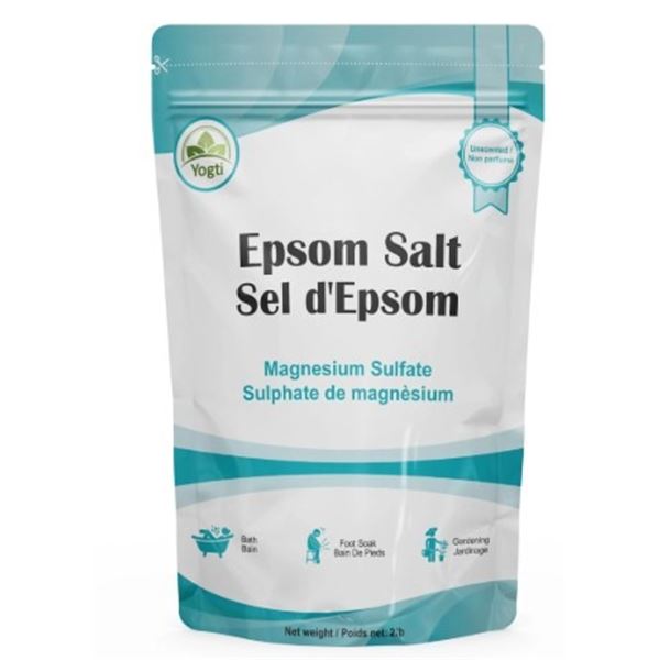 NEW 2LB BAG OF YOGTI CITRUS EPSOM SALTS