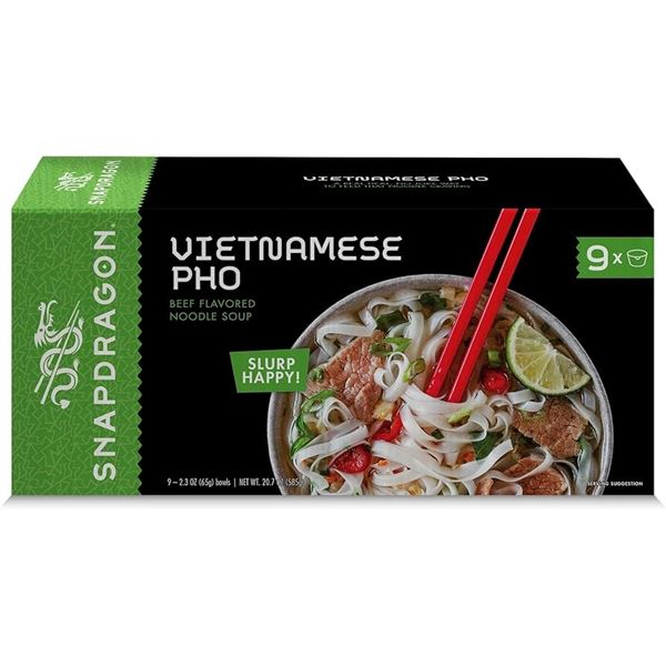NEW 9 X 65G VIETNAMESE PHO BROTH RICE NOODLES