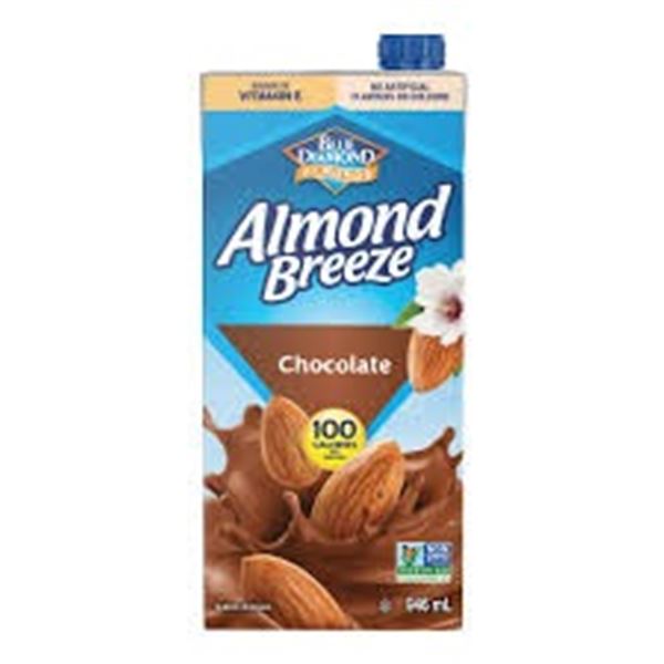 NEW 2 X 946ML ALMOND BREEZE CHOCOLATE