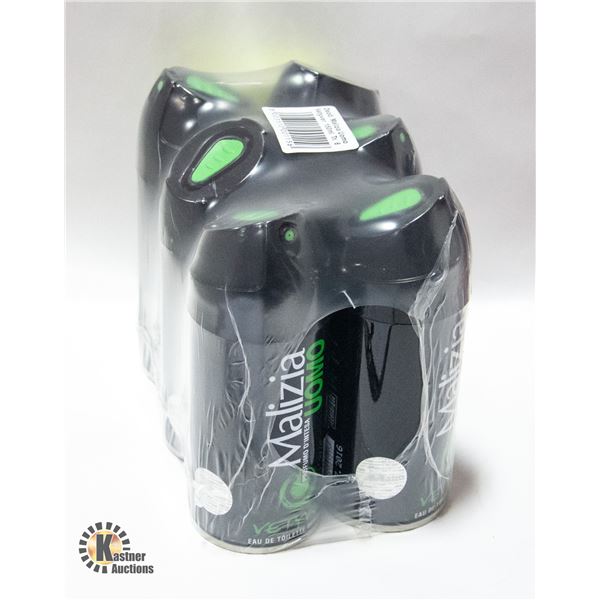 BRAND NEW 6-PACK MALIZIA JOMO EAU DE TOILETTE