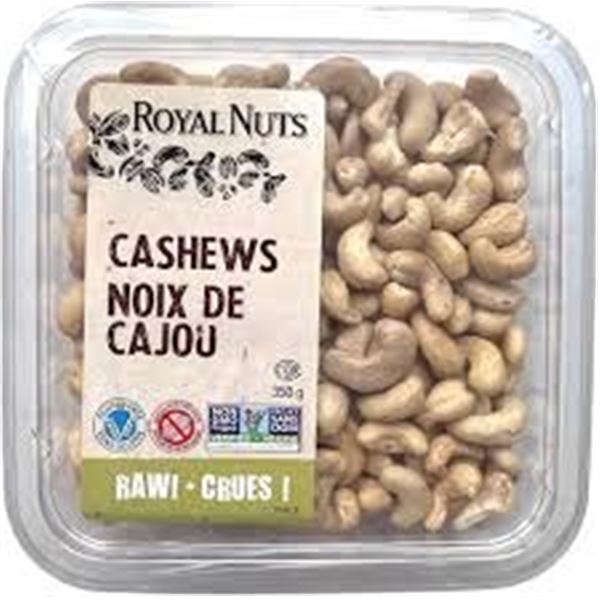 NEW 2 X 350G ROYAL NUTS CASHEWS
