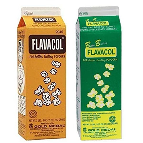 NEW 2 X 992G COLD MEDAL POPCORN FLAVOURS