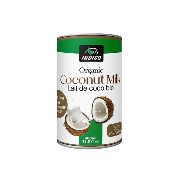NEW 3 X 400ML INDIGO COCONUT MILK