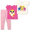 Image 1 : NEW NICKELODEON BABY SHARK 2 COTTON PJ SET