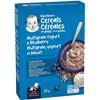 Image 1 : NEW 227G GERBER CEREAL MULTIGRAIN YOGURT BLUEBERRY