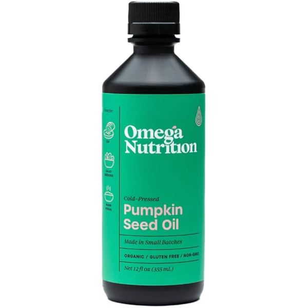 NEW 355ML OMEGA NUTRITION PUMPKIN SEED OIL