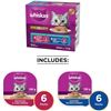 Image 1 : NEW 1.2KG WHISKAS PATE VARIETY PACK