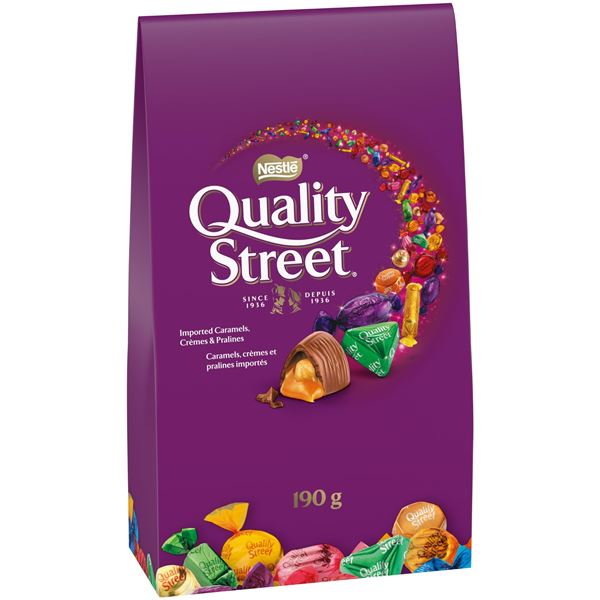 NEW 2 X 190G QUALITY STREET CARAMELS