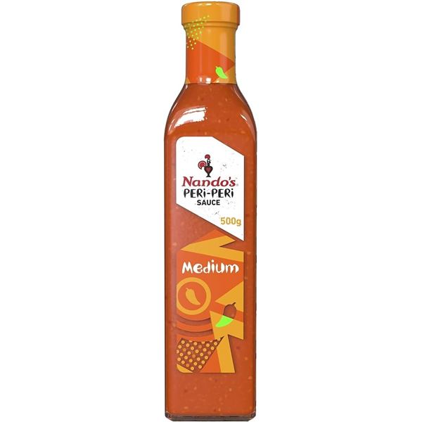 NEW 490ML NANDOS PERI-PERI SAUCE MEDIUM