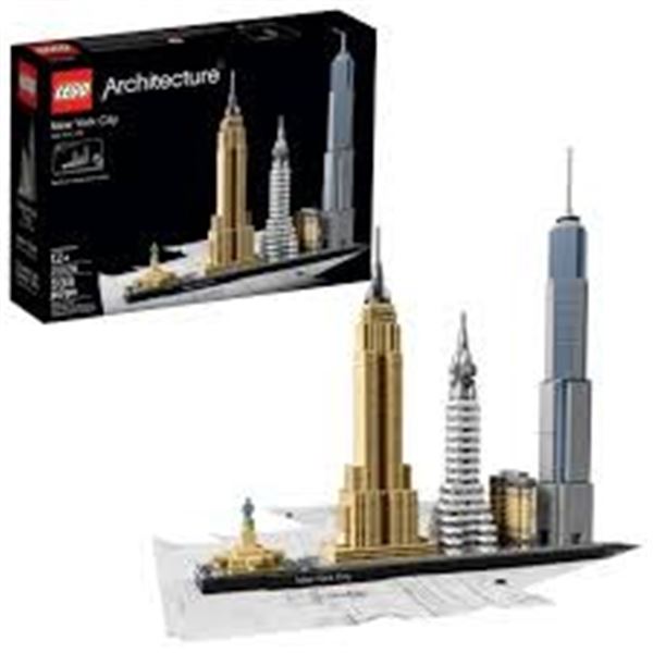 NEW REPACKED LEGO ARCHITECTURE NEW YORK CITY