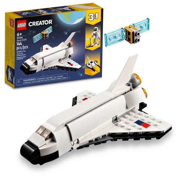 NEW REPACKED LEGO CREATOR SPACE SHUTTLE