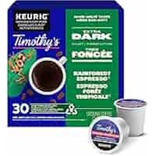 NEW 318G TIMOTHY EXTRA DARK ROAST RAINFOREST