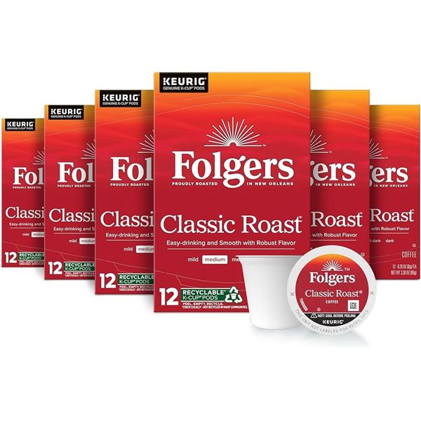 NEW 576G FOLGERS CLASSIC ROAST