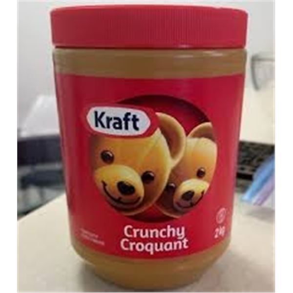 NEW 1KG KRAFT CRUNCHY PEANUT BUTTER