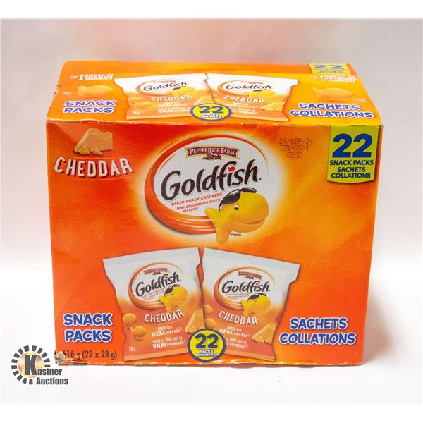 NEW 616G PEPPERIDGE FARM GOLDFISH CHEDDAR