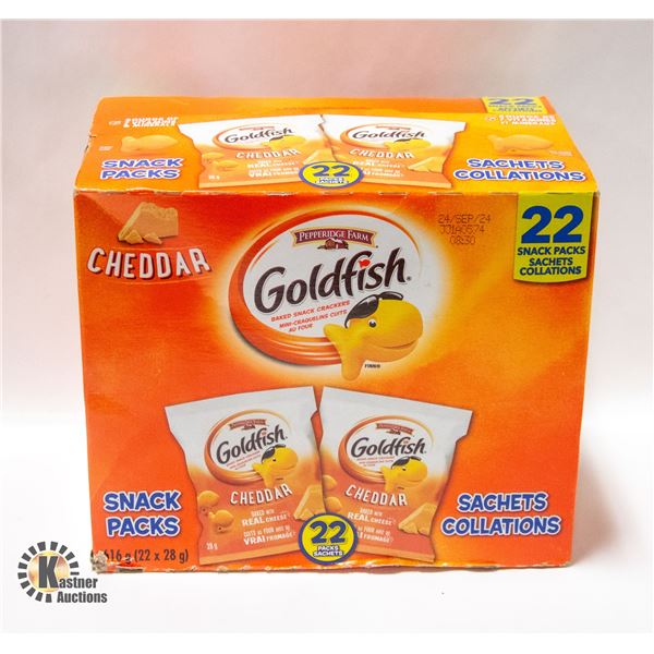 NEW 616G PEPPERIDGE FARM GOLDFISH CHEDDAR