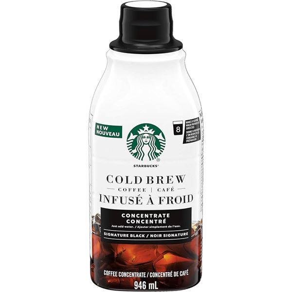NEW 946ML STARBUCKS COLD BREW COFFEE